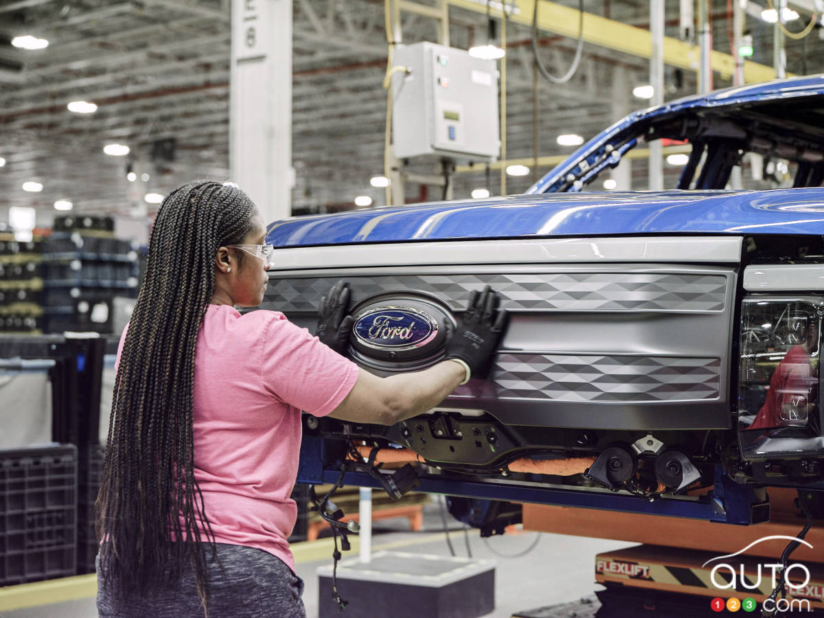 Production du Ford F-150 Lightning, img. 3